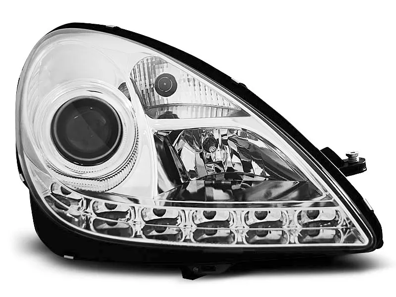 Frontlykter Mercedes-Benz SLK (R171) 2004-2011 DAYLIGHT CHROME – bilde 5