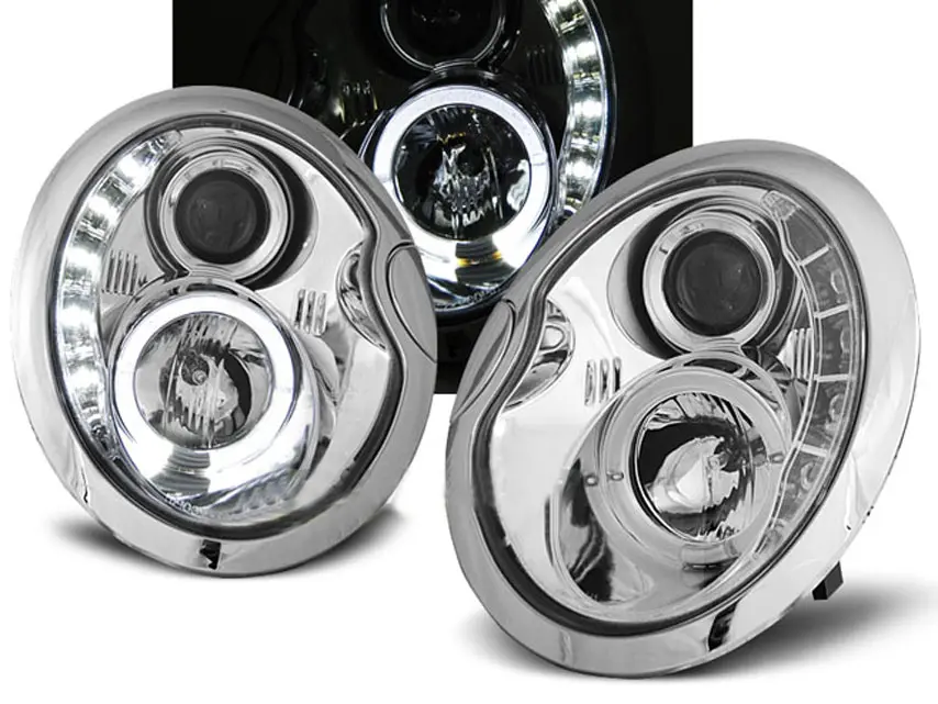 Frontlykter MINI COOPER 2001-2006 DAYLIGHT CHROME