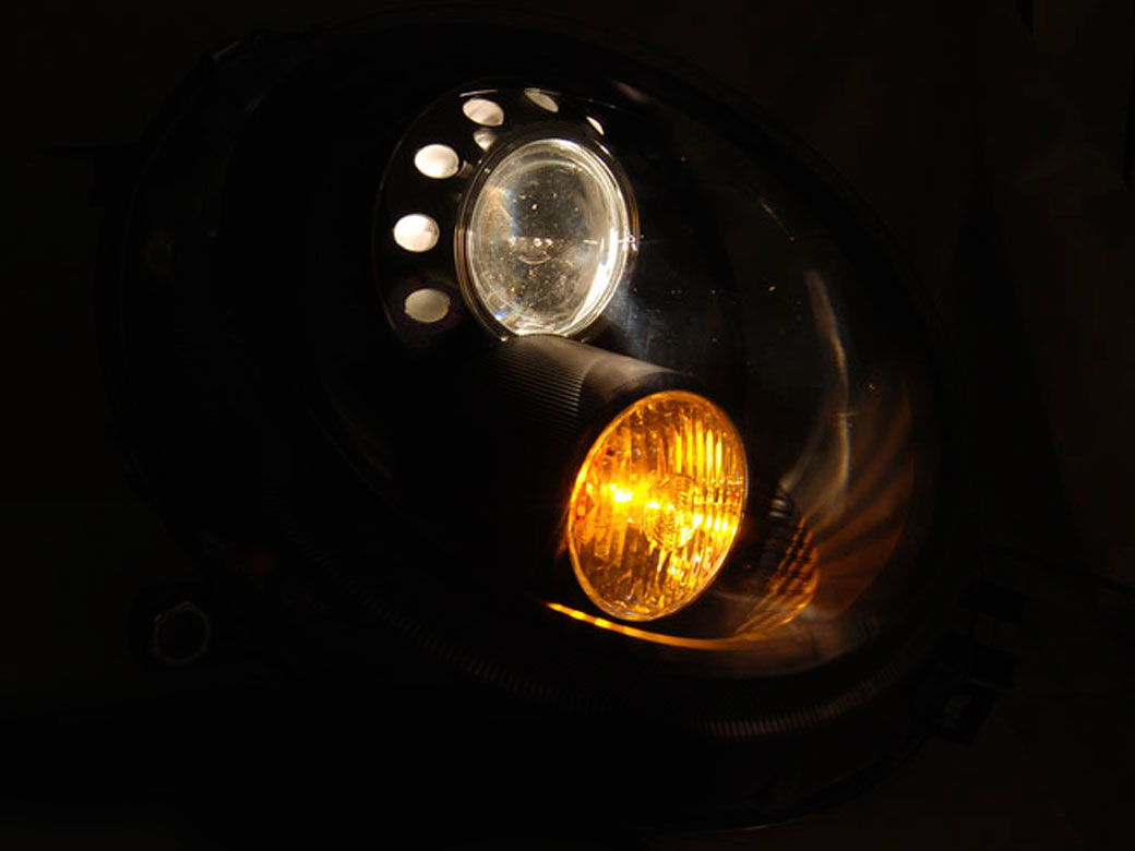 Frontlykter MINI COOPER 2006-2014 CHROME