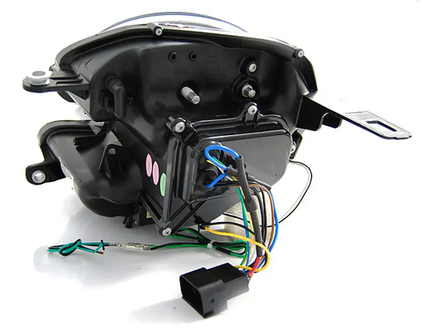 Frontlykter MINI COOPER 2006-2014 TUBE LIGHT BLACK – bilde 4
