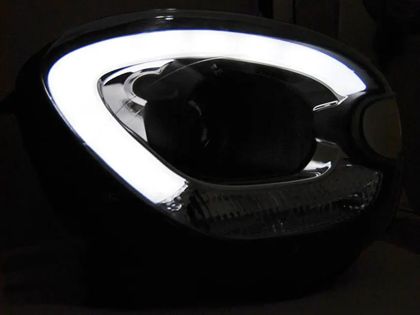 Frontlykter MINI COOPER COUNTRYMAN (R60/R61) 2010-2014 XENON TUBE LIGHT CHROME – bilde 2