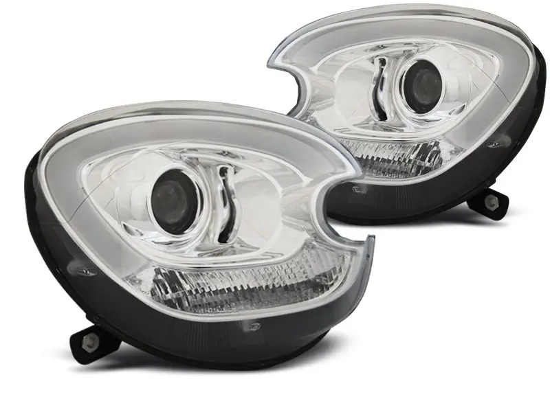 Frontlykter MINI COOPER COUNTRYMAN (R60/R61) 2010-2014 XENON TUBE LIGHT CHROME – bilde 4