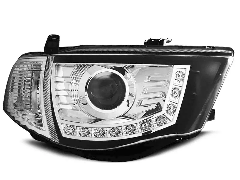 Frontlykter MITSUBISHI L200 2006-2010 DAYLIGHT CHROME – bilde 2