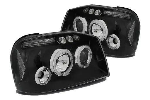 Frontlykter NISSAN FRONTIER 2001-2004 BLACK