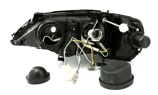 Frontlykter OPEL ASTRA (G) 1997-2004 DAYLIGHT BLACK – bilde 4