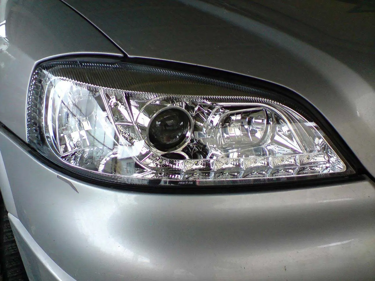Frontlykter OPEL ASTRA (G) 1997-2004 DAYLIGHT CHROME – bilde 3