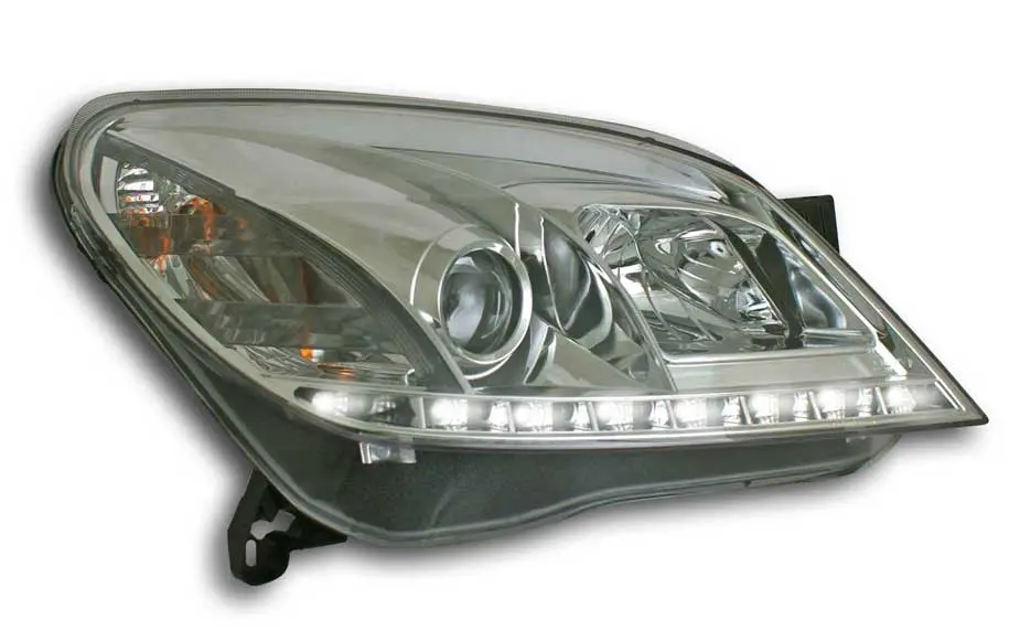 Frontlykter OPEL ASTRA (H) 2004-2009 3.5D DAYLIGHT CHROME – bilde 2