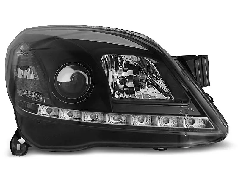 Frontlykter OPEL ASTRA (H) 2004-2009 DAYLIGHT BLACK – bilde 3