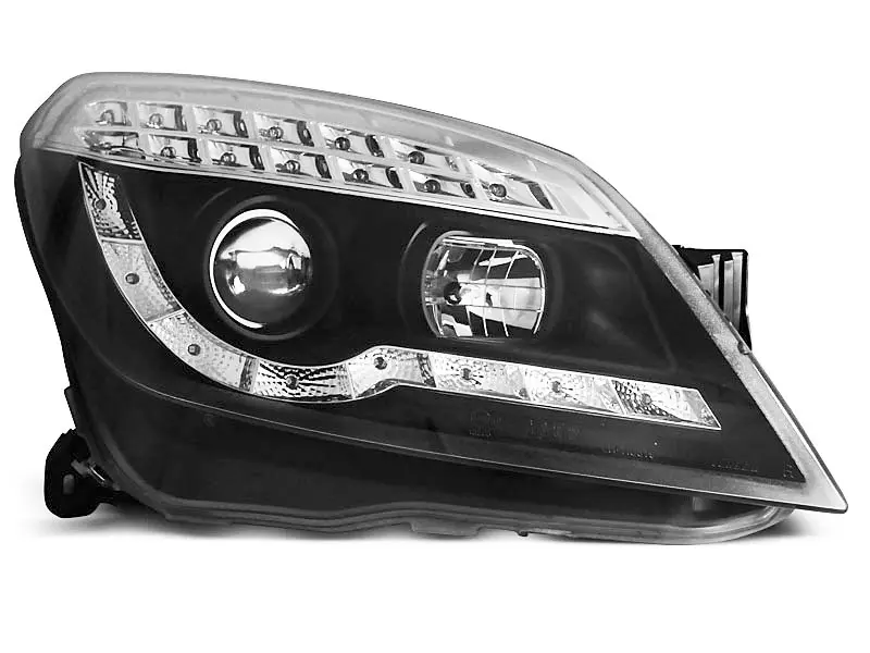 Frontlykter OPEL ASTRA (H) 2004-2010 DAYLIGHT BLACK – bilde 2