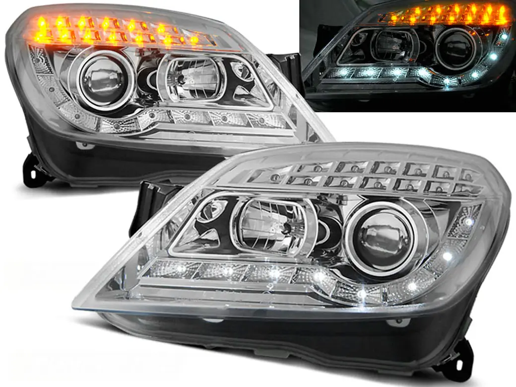 Frontlykter OPEL ASTRA (H) 2004-2010 DAYLIGHT CHROME