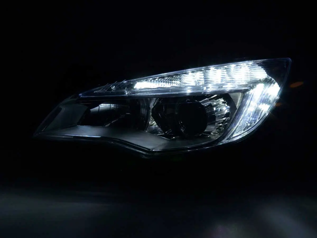 Frontlykter OPEL ASTRA (J) 2010-2012 CHROME TRU DRL – bilde 3