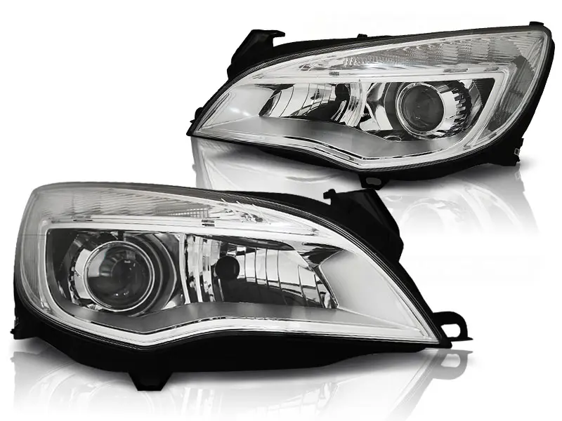 Frontlykter OPEL ASTRA (J) 2010-2012 CHROME TRU DRL – bilde 4
