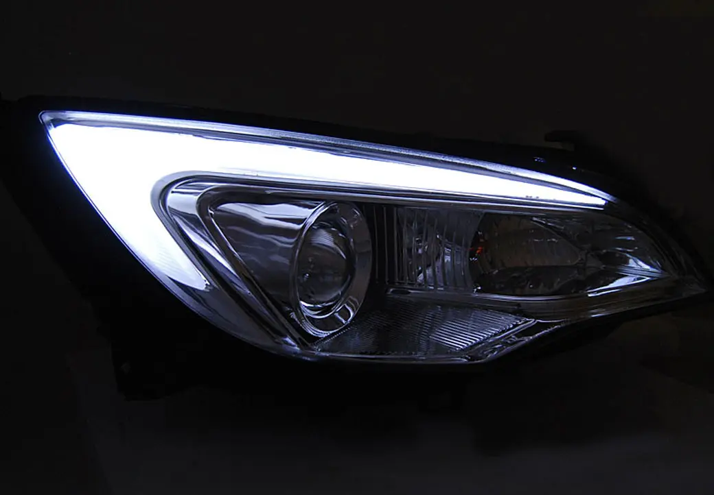 Frontlykter OPEL ASTRA (J) 2010-2015 TUBE LIGHT CHROME – bilde 2
