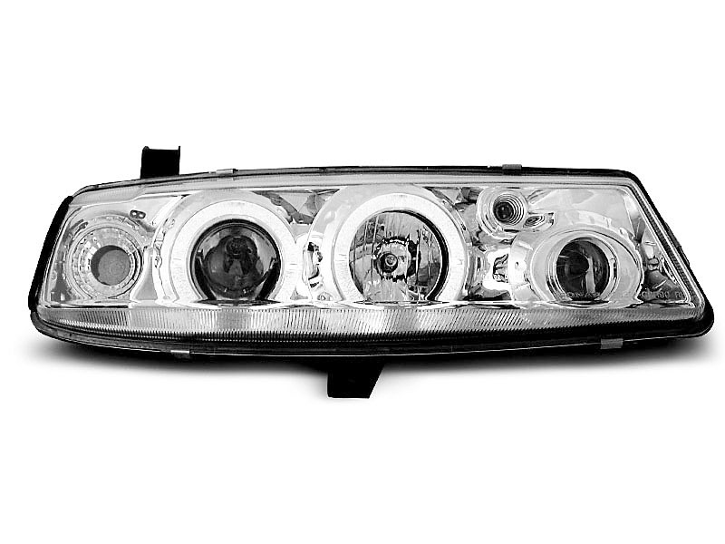 Frontlykter OPEL CALIBRA 1990-1997 ANGEL EYES CHROME – bilde 2