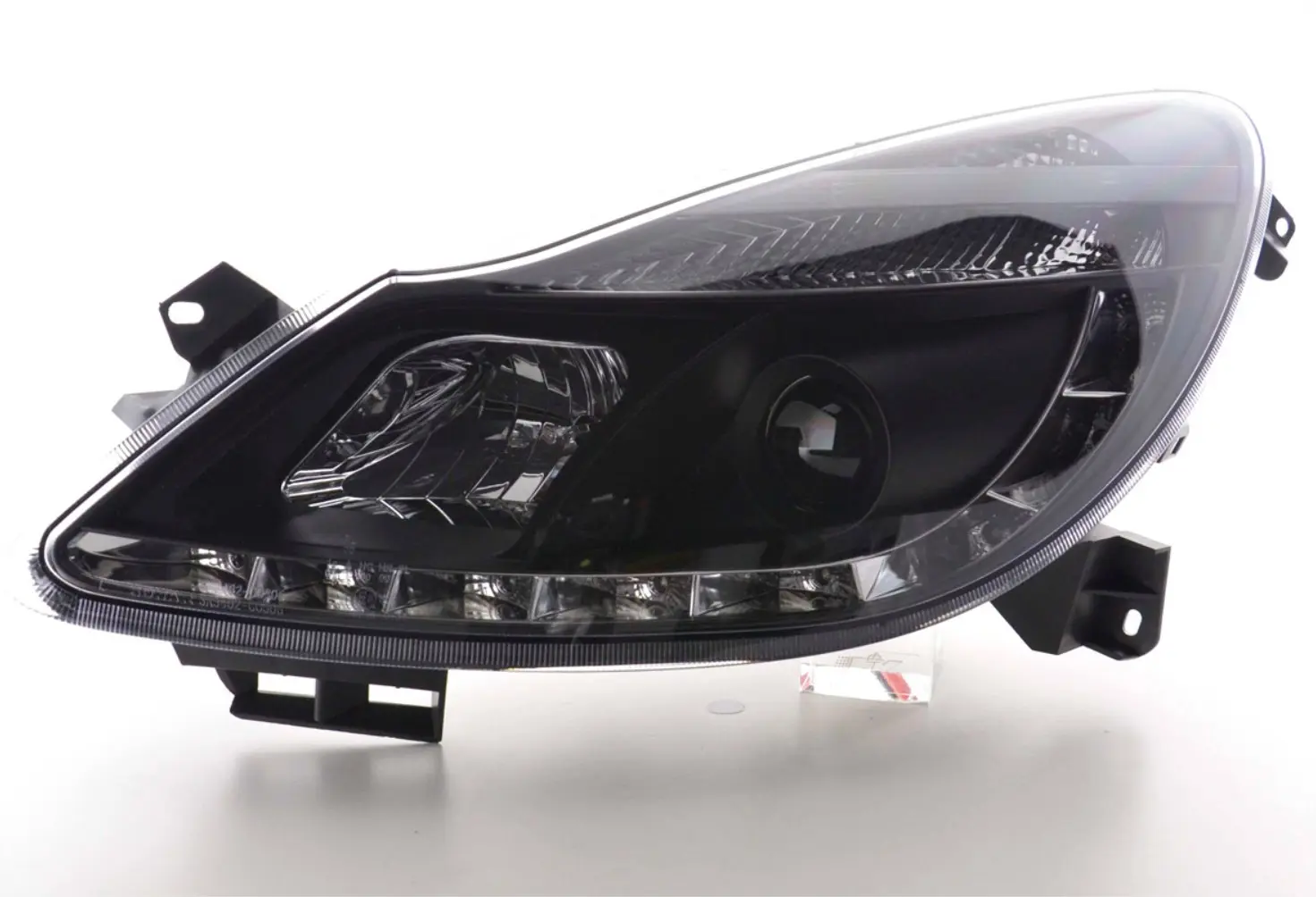 Frontlykter OPEL CORSA (D) 2006-2011 DAYLIGHT BLACK – bilde 4