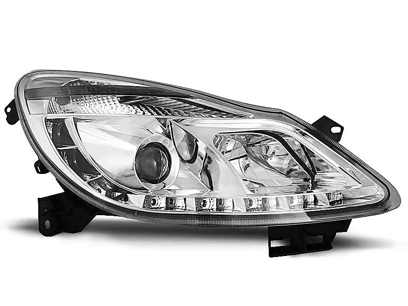 Frontlykter OPEL CORSA (D) 2006-2011 DAYLIGHT CHROME – bilde 4