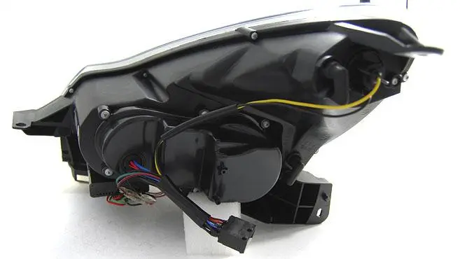 Frontlykter OPEL CORSA (D) 2011-2014 DRL BLACK – bilde 4
