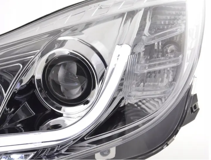 Frontlykter Opel Insignia A 2008 - 2012 CHROME TUBE LIGHTS – bilde 4