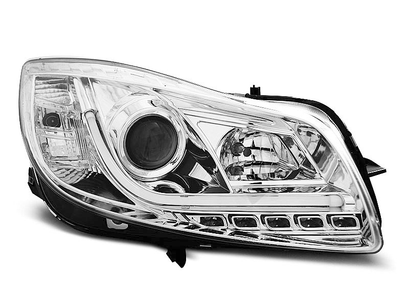 Frontlykter Opel Insignia A 2008 - 2012 CHROME TUBE LIGHTS – bilde 7