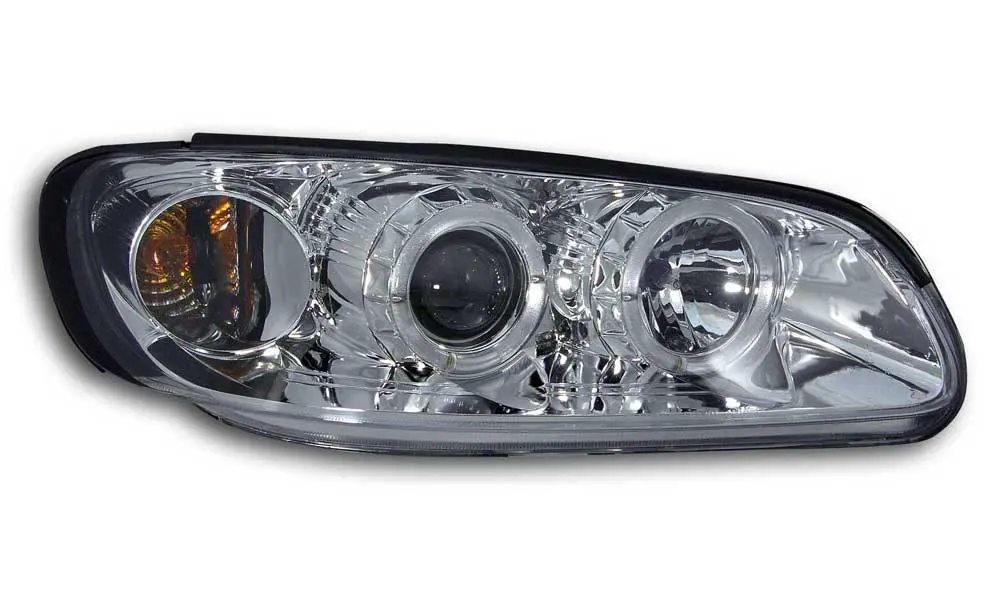 Frontlykter OPEL OMEGA (B) 1994-1999 ANGEL EYES CHROME – bilde 2