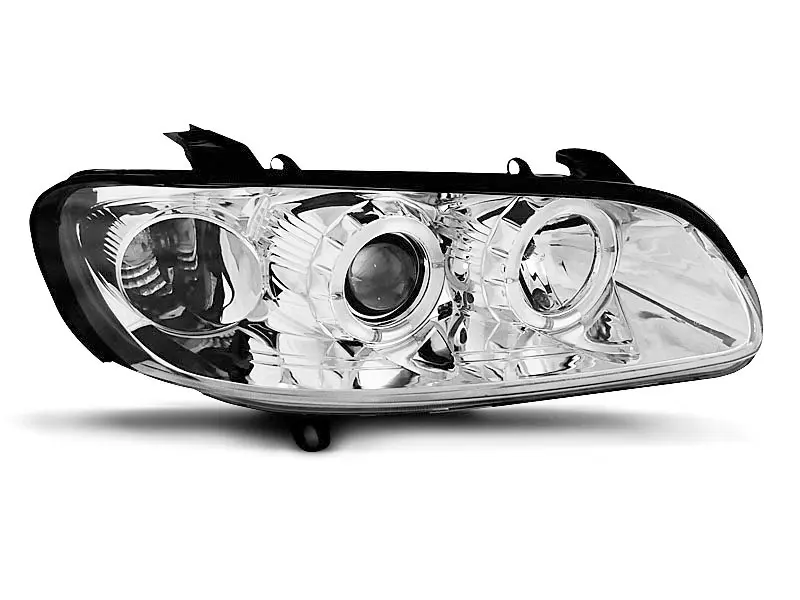 Frontlykter OPEL OMEGA (B) 1994-1999 ANGEL EYES CHROME – bilde 3