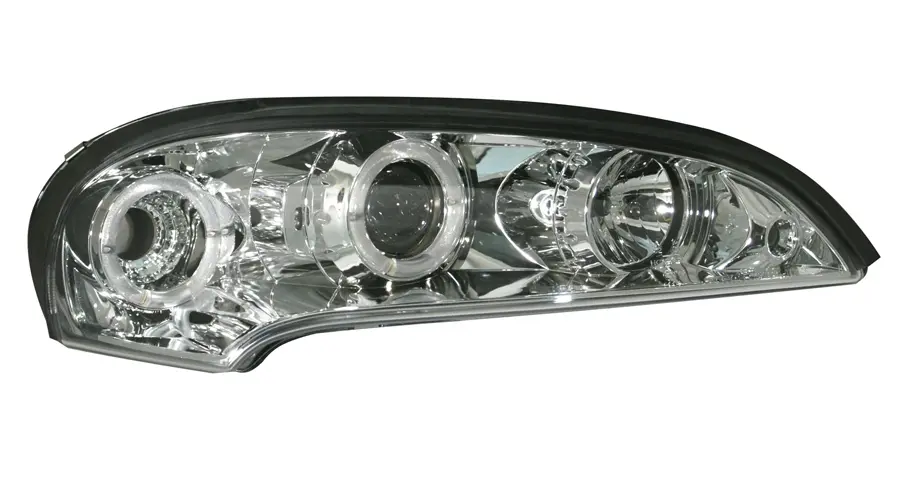 Frontlykter OPEL TIGRA 1994-2000 ANGEL EYES CHROME – bilde 2