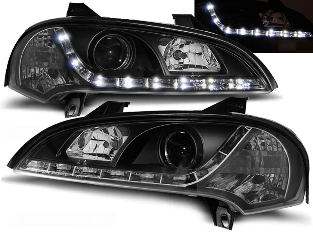 Frontlykter OPEL TIGRA 1994-2000 DAYLIGHT BLACK