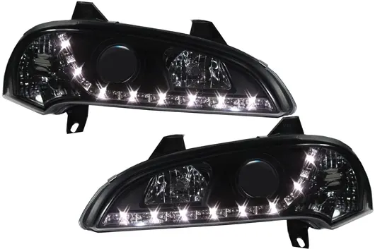 Frontlykter OPEL TIGRA 1994-2000 DAYLIGHT BLACK – bilde 2