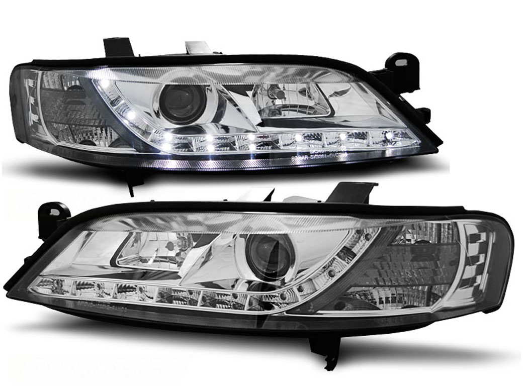 Frontlykter OPEL VECTRA (B) 1995-1998 DAYLIGHT CHROME