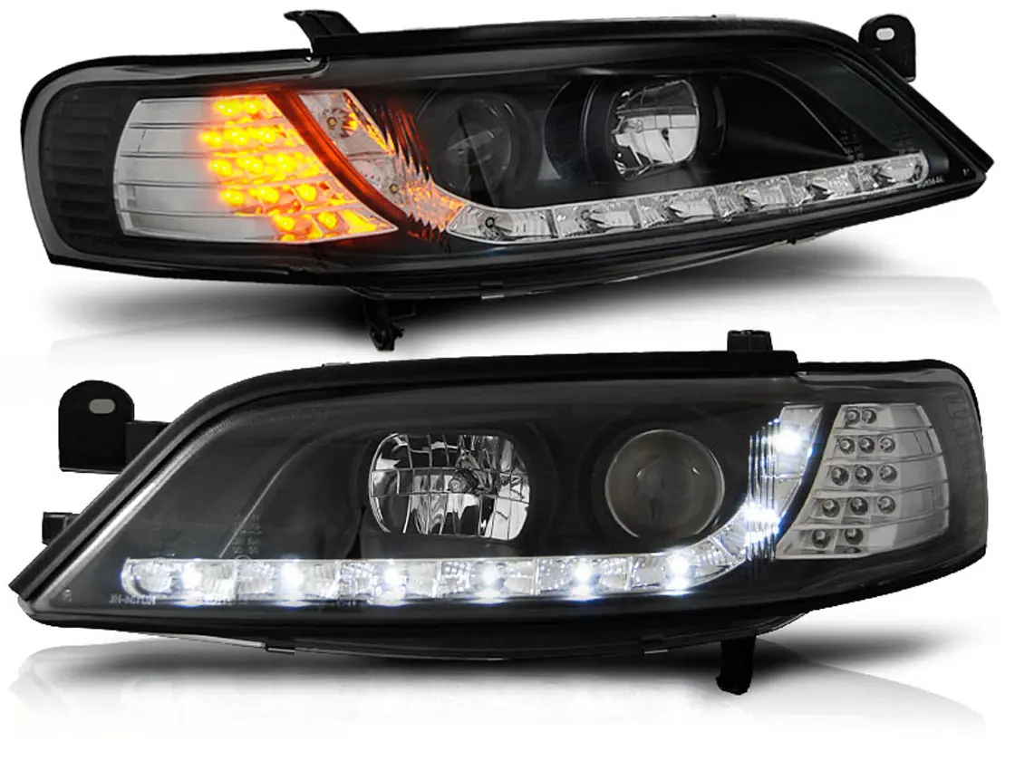Frontlykter OPEL VECTRA (B) 1996-1998 DAYLIGHT BLACK LED INDICATOR Image 1