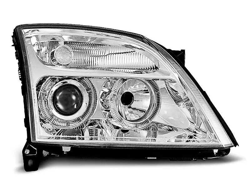 Frontlykter OPEL VECTRA (C) 2002-2005 ANGEL EYES CHROME – bilde 2