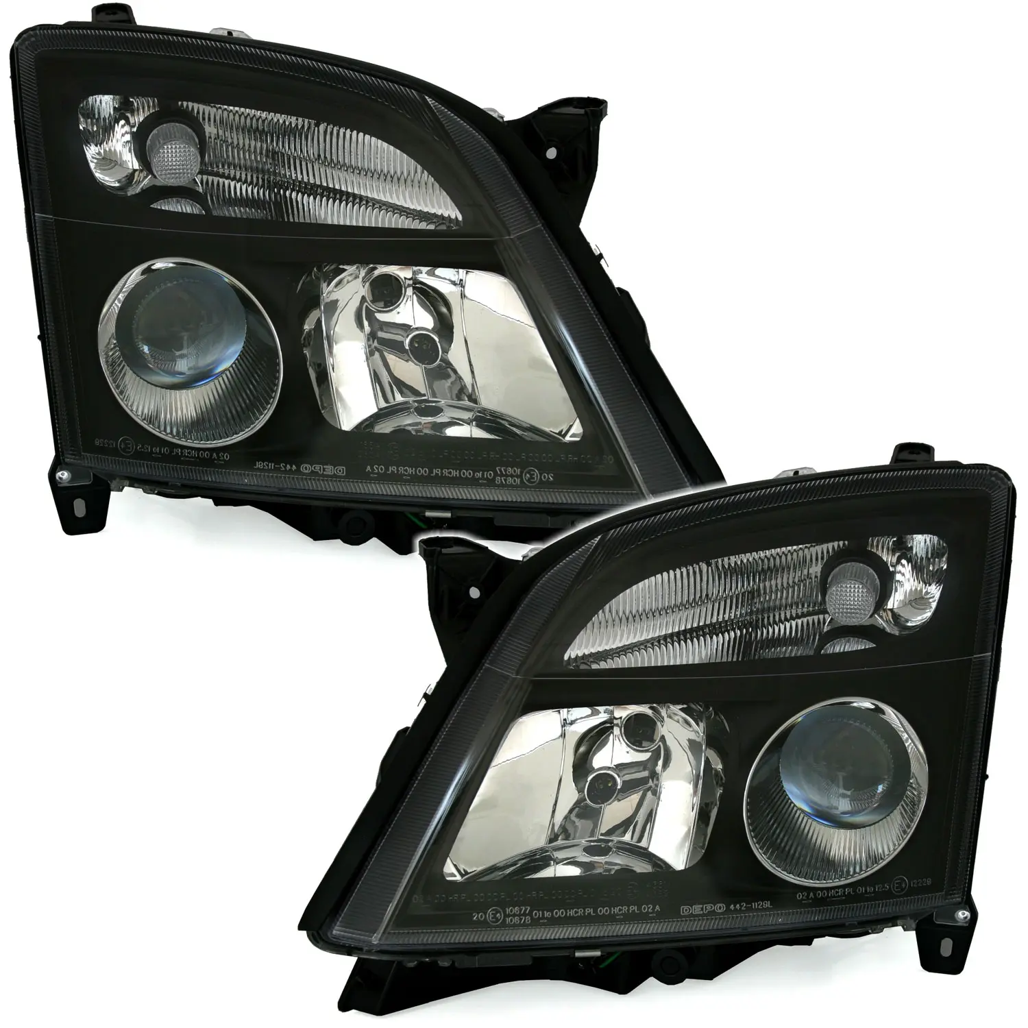 Frontlykter OPEL VECTRA (C) 2002-2005 BLACK – bilde 2
