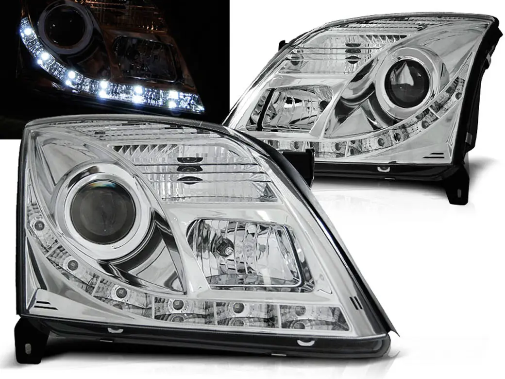 Frontlykter OPEL VECTRA (C) 2002-2005 DAYLIGHT CHROME