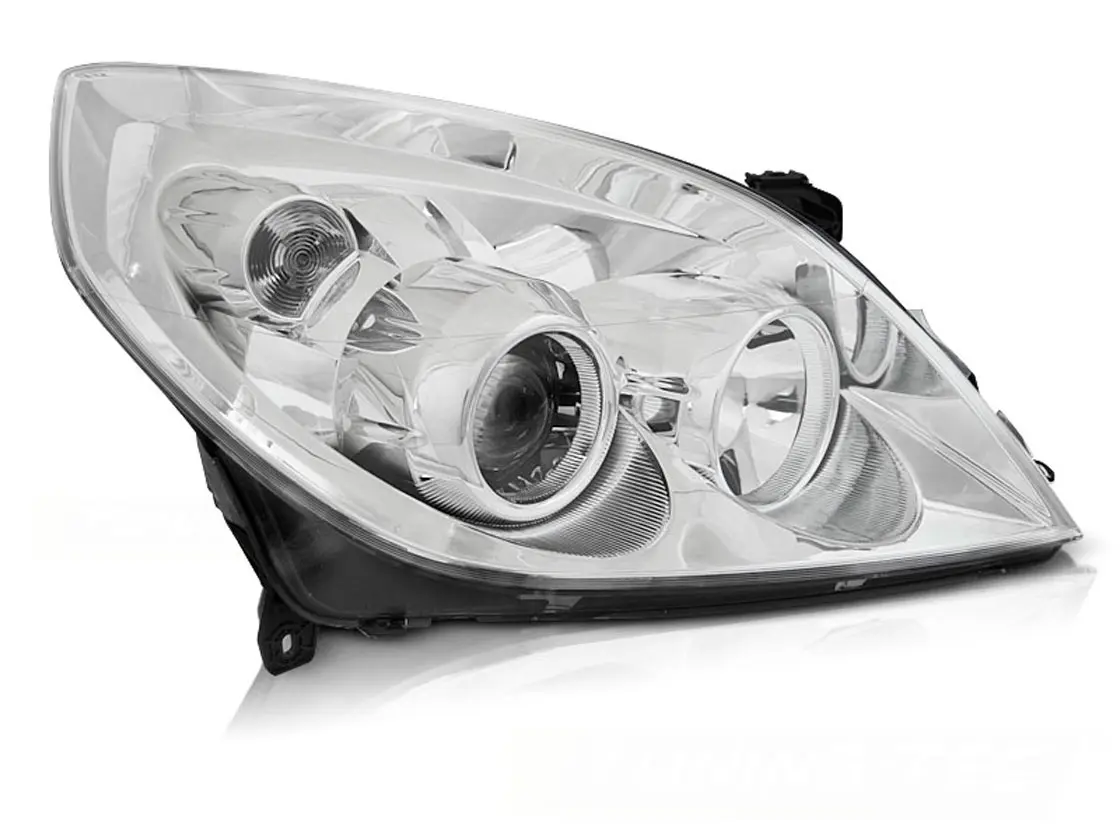Frontlykter OPEL VECTRA (C) 2005-2008 CHROME RIGHT SIDE TYC