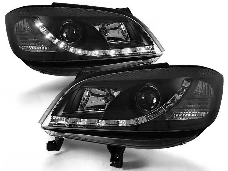 Frontlykter OPEL ZAFIRA 1999-2005 DAYLIGHT BLACK