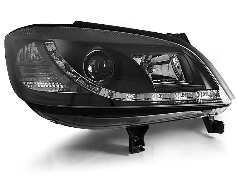 Frontlykter OPEL ZAFIRA 1999-2005 DAYLIGHT BLACK – bilde 2