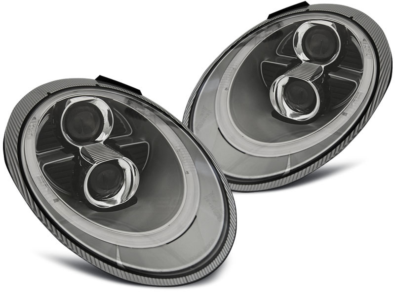 Frontlykter PORSCHE 911 (997) 2004-2009 XENON TUBE LIGHT SILVER – bilde 5