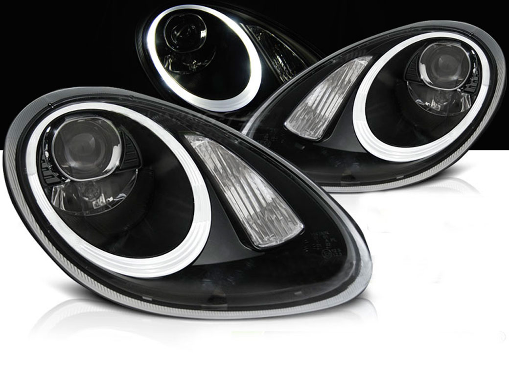 Frontlykter PORSCHE BOXSTER / PORSCHE CAYMAN 987 2005-2008 XENON BLACK