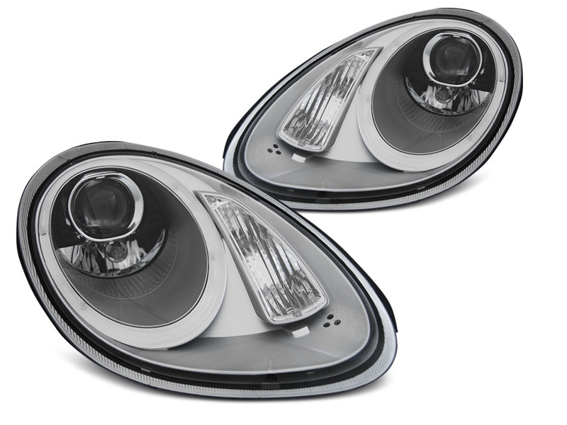 Frontlykter PORSCHE BOXSTER / PORSCHE CAYMAN 987 2005-2008 XENON SILVER – bilde 5