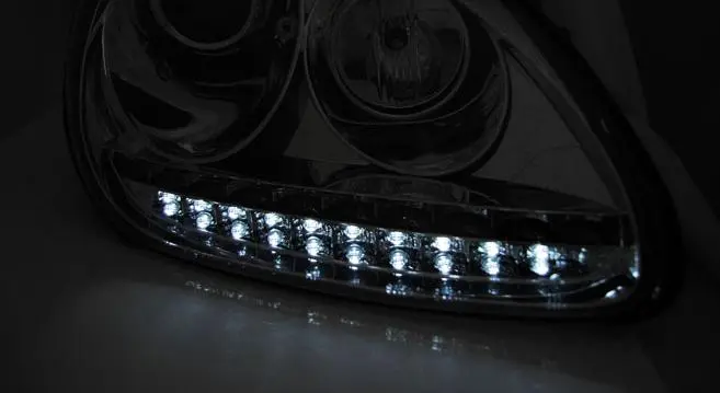 Frontlykter Porsche Cayenne I (9PA) 2002 - 2007 │ XENON  DAYLIGHT CHROME – bilde 5