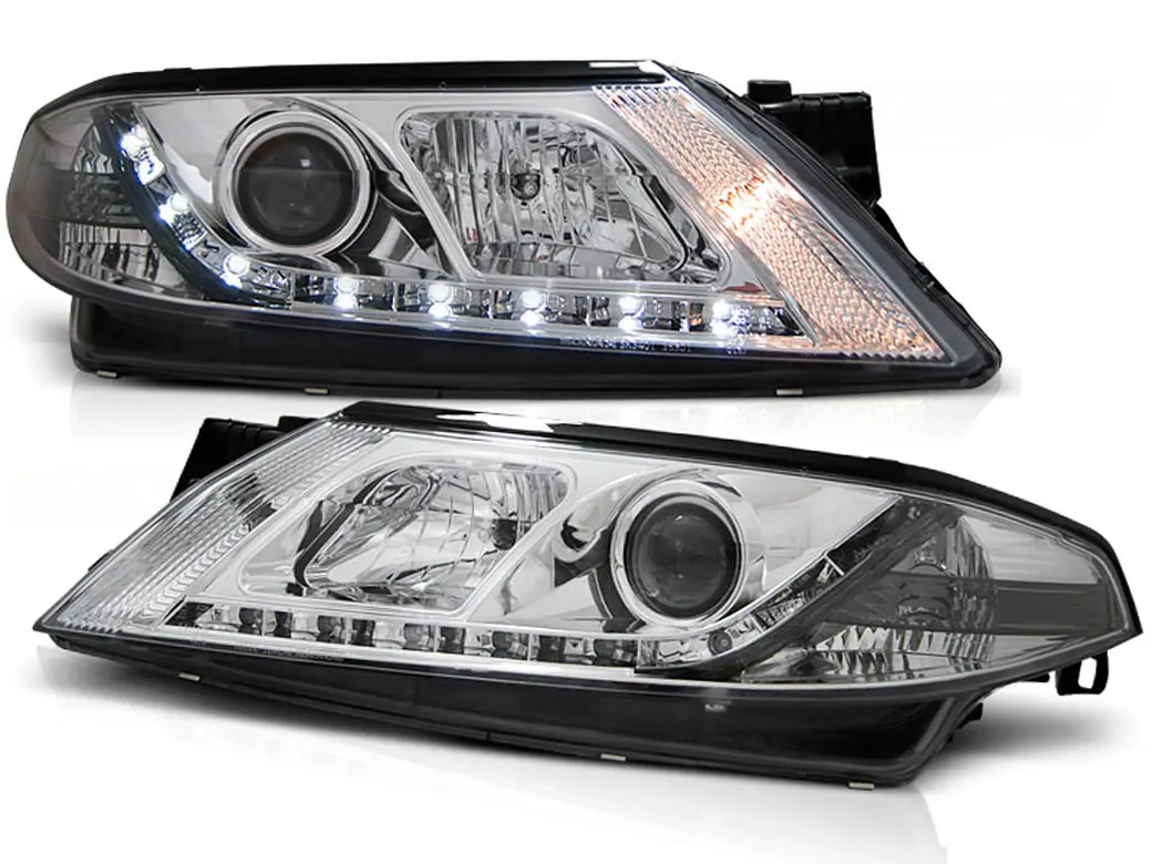 Frontlykter RENAULT LAGUNA 2 2001-2005 DAYLIGHT CHROME