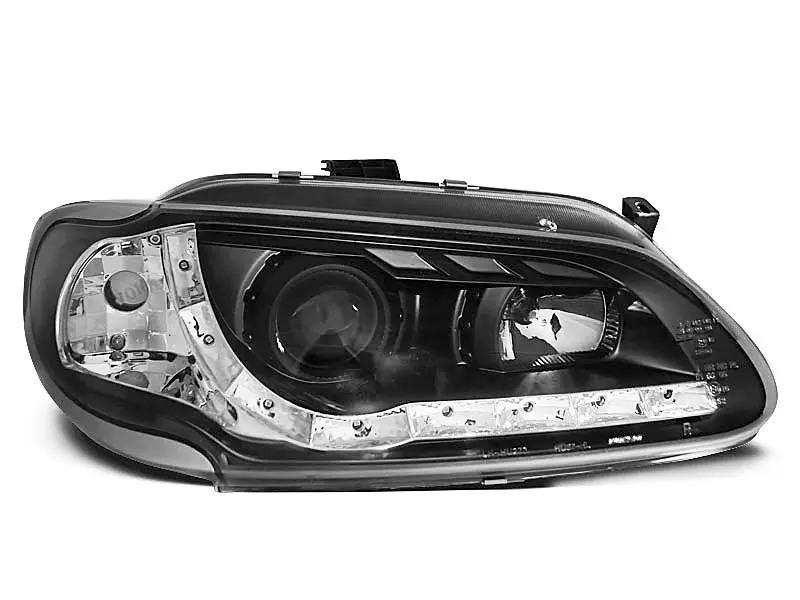 Frontlykter RENAULT MEGANE / RENAULT SCENIC 1996-1999 DAYLIGHT BLACK – bilde 2