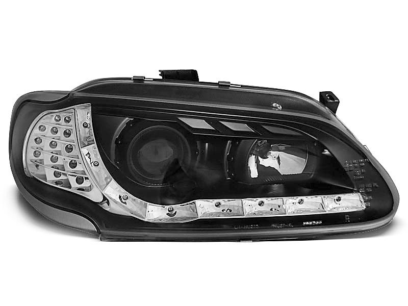 Frontlykter RENAULT MEGANE / RENAULT SCENIC 1996-1999 DAYLIGHT BLACK – bilde 2