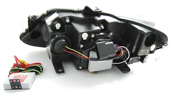 Frontlykter SEAT IBIZA (6J) 2012-2015 TRU DRL CHROME – bilde 2