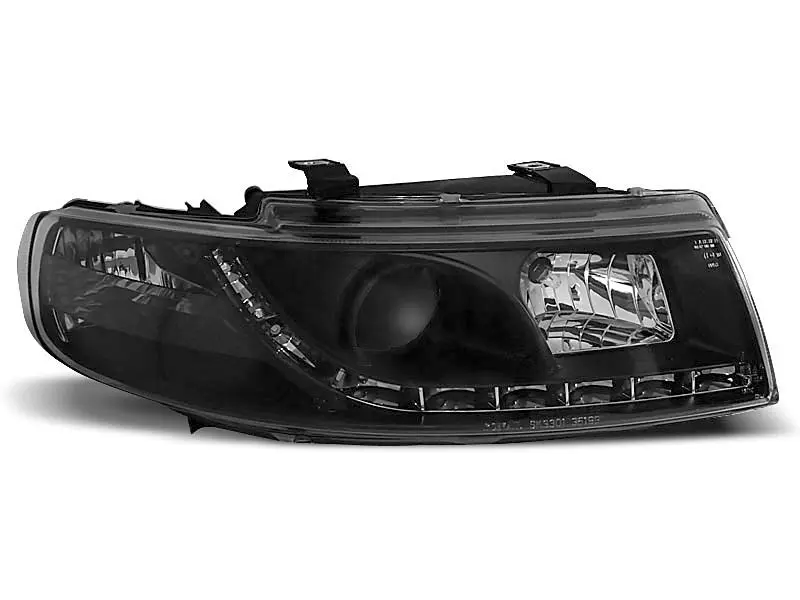 Frontlykter SEAT LEON / SEAT TOLEDO 1999-2004 DAYLIGHT BLACK – bilde 4