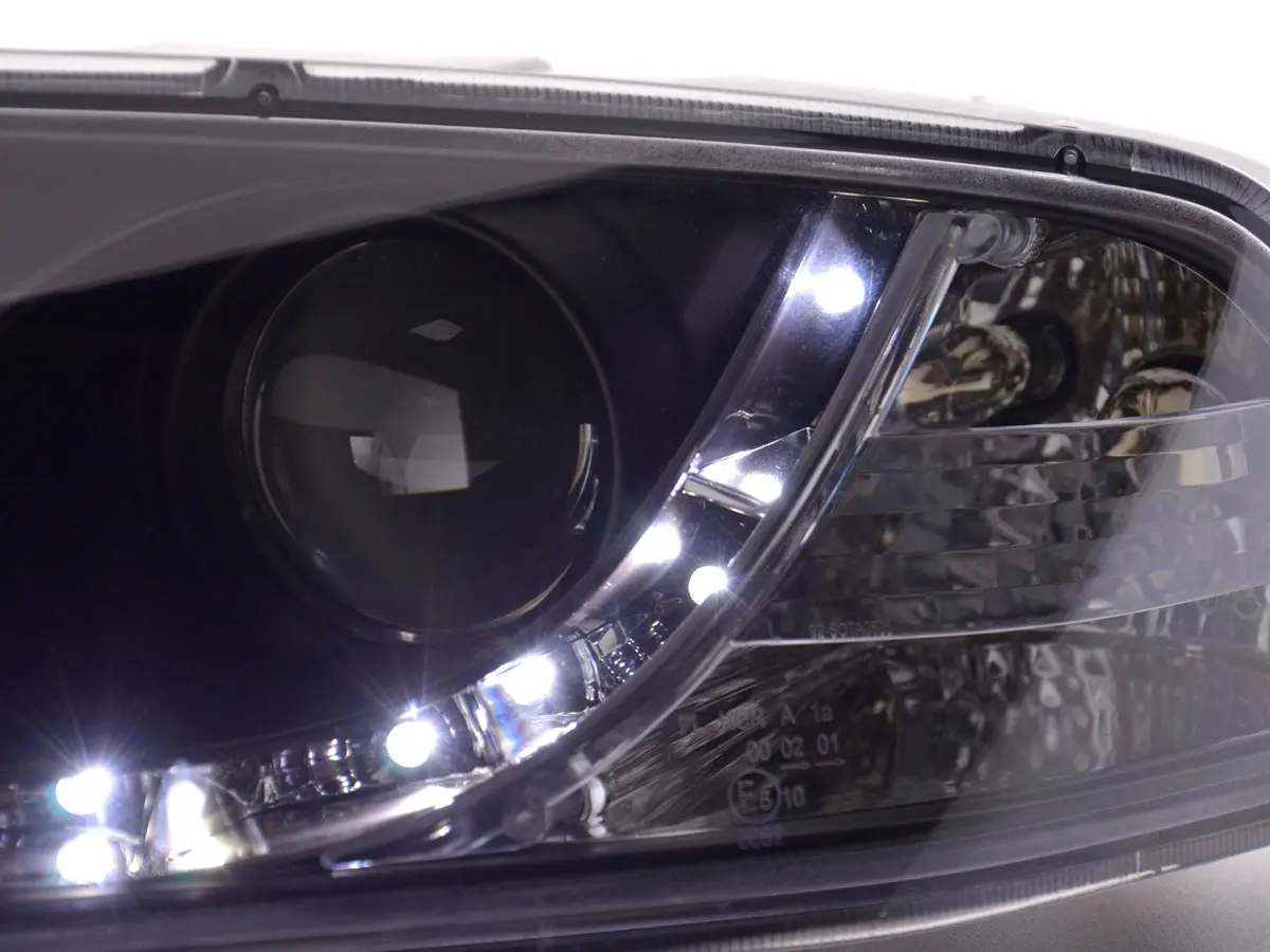 Frontlykter SKODA OCTAVIA 2 2004-2008 DAYLIGHT BLACK – bilde 3