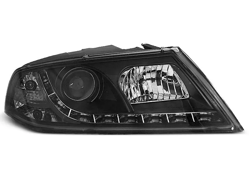 Frontlykter SKODA OCTAVIA 2 2004-2008 DAYLIGHT BLACK – bilde 6