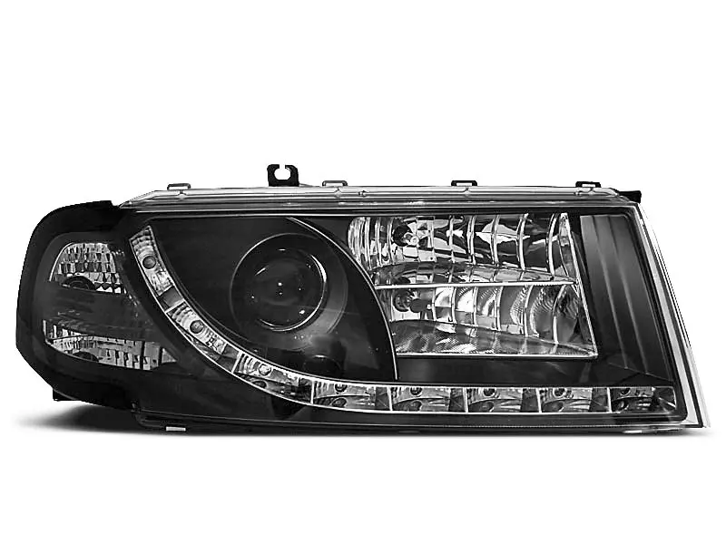 Frontlykter Skoda Octavia I 2000 - 2010 │ DAYLIGHT BLACK – bilde 4