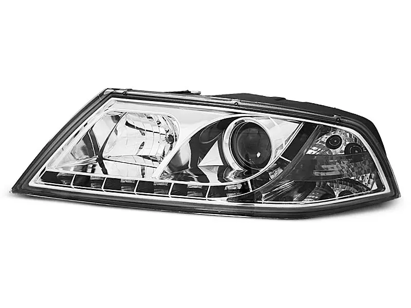 Frontlykter Skoda Octavia II 2004 - 2008 │ DAYLIGHT CHROME – bilde 3
