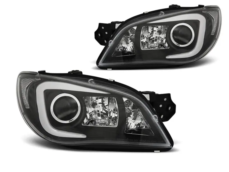 Frontlykter SUBARU IMPREZA II (GD) 2006-2007 TUBE LIGHT BLACK HID – bilde 4